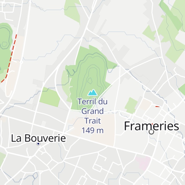 Map of Terril du Grand Trait