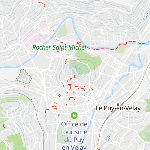 Map of Rocher Corneille