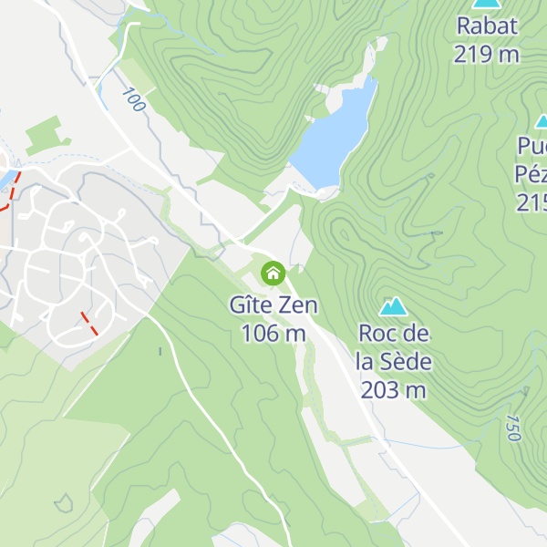 Map of Gîte Zen