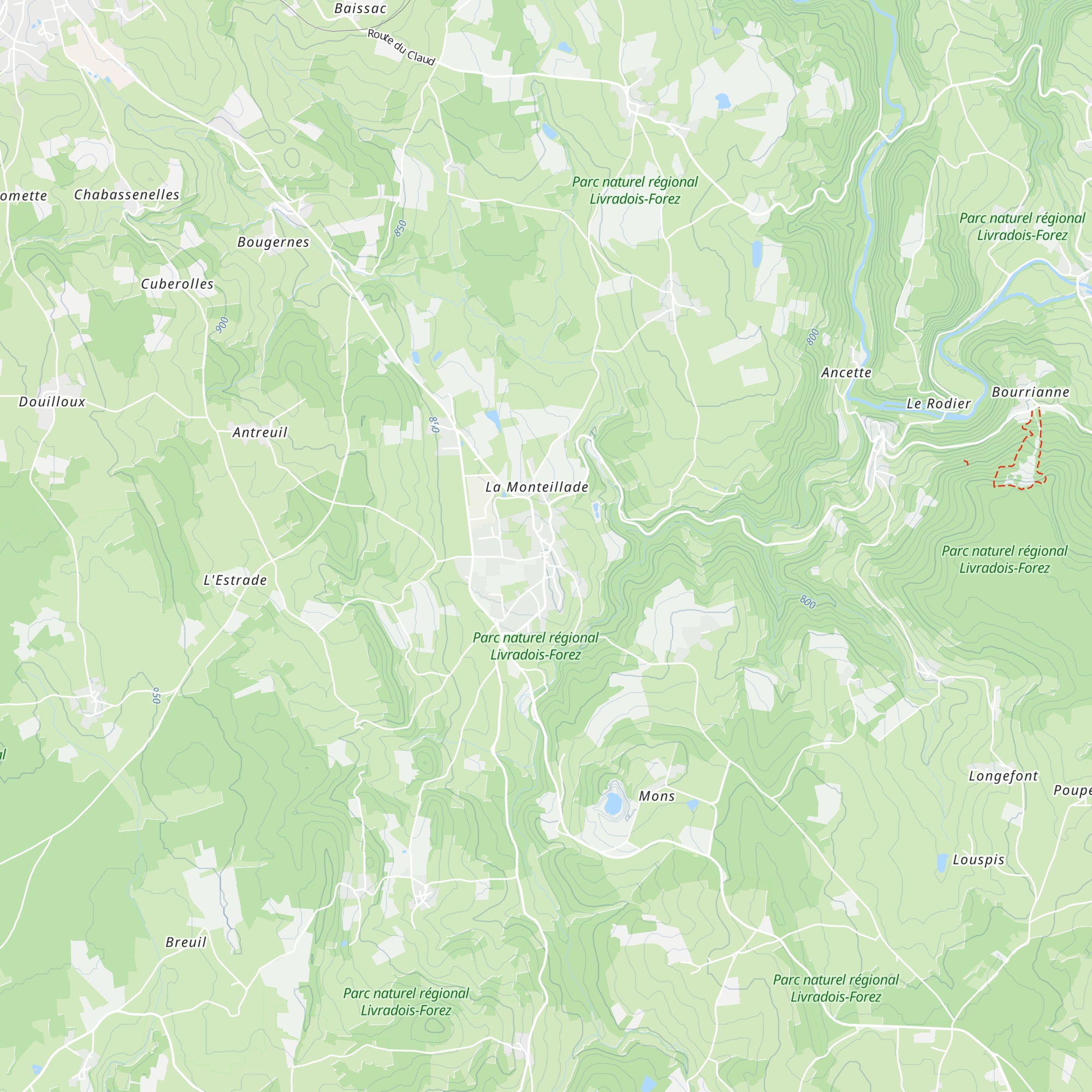 Gîte du bon accueil map