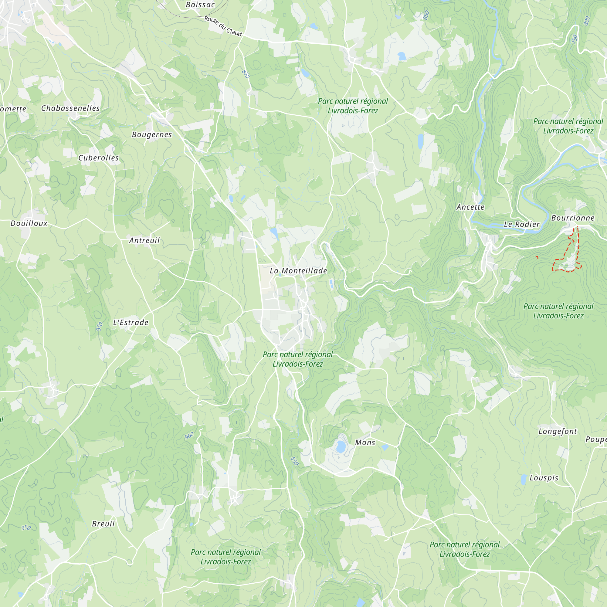Gîte du bon accueil map