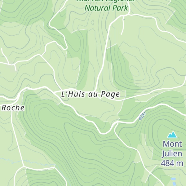 Map of Gîte de la Gambade