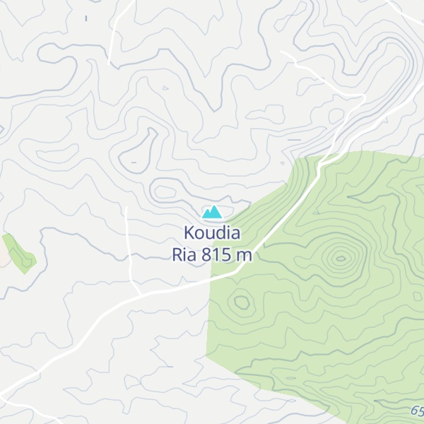 Map of Koudia Ria