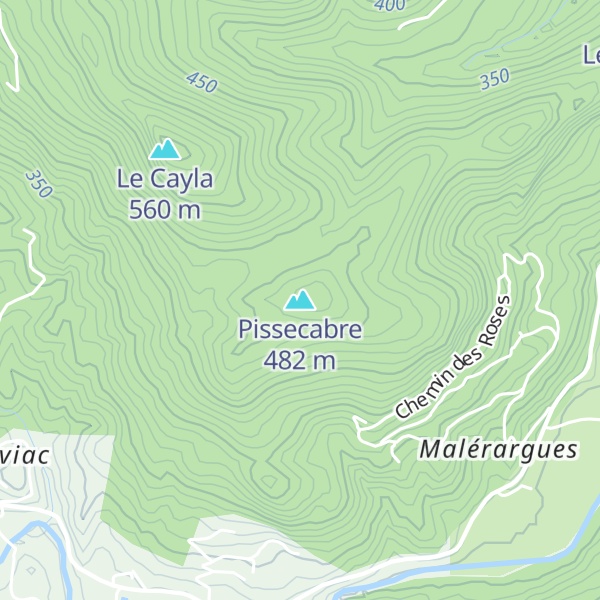 Map of Pissecabre