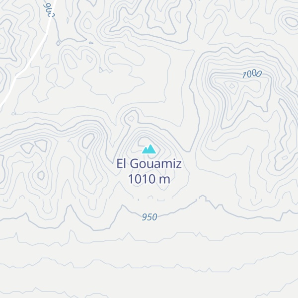 Map of El Gouamiz