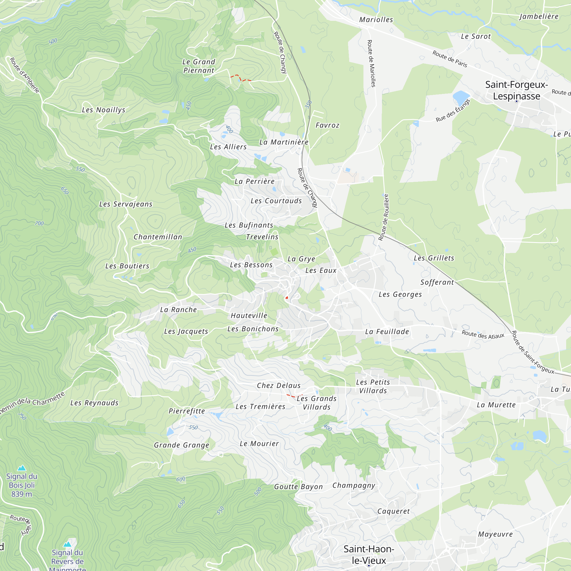 Maison de Pays d'Ambierle map