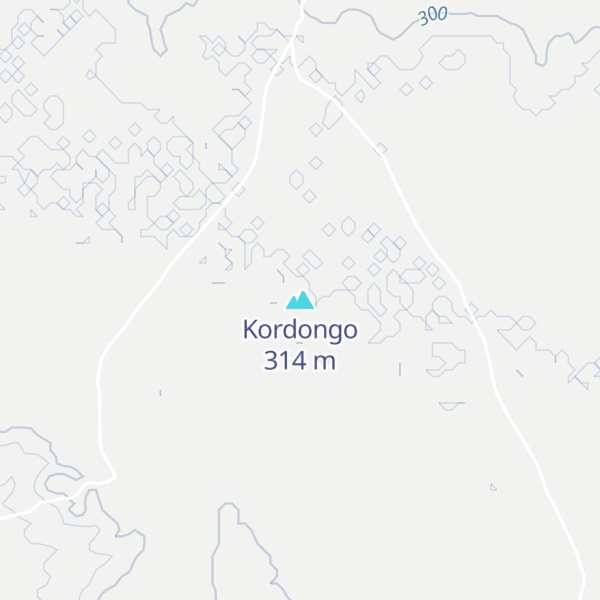 Map of Kordongo