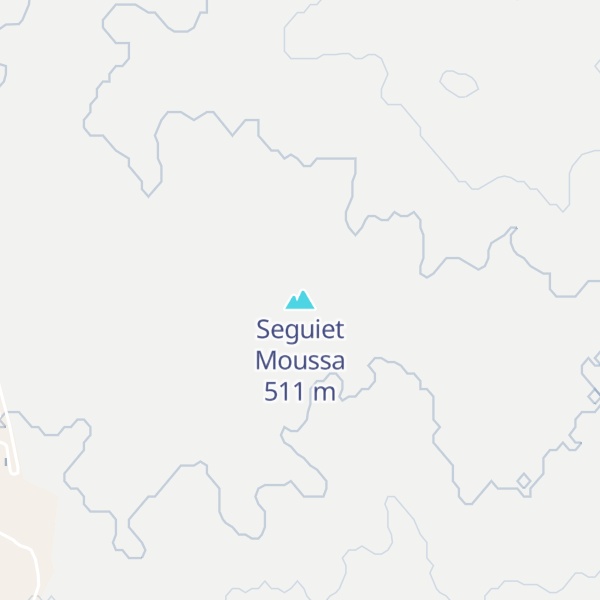 Map of Seguiet Moussa