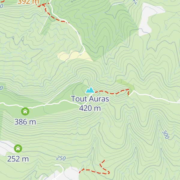 Map of Tout Auras