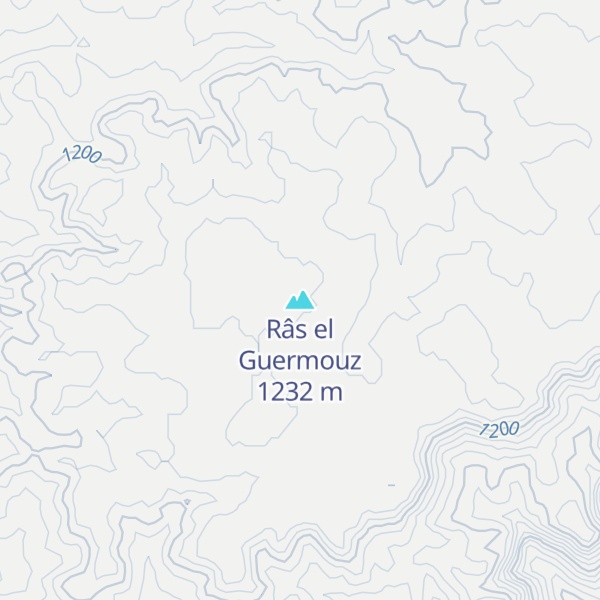 Map of Râs el Guermouz