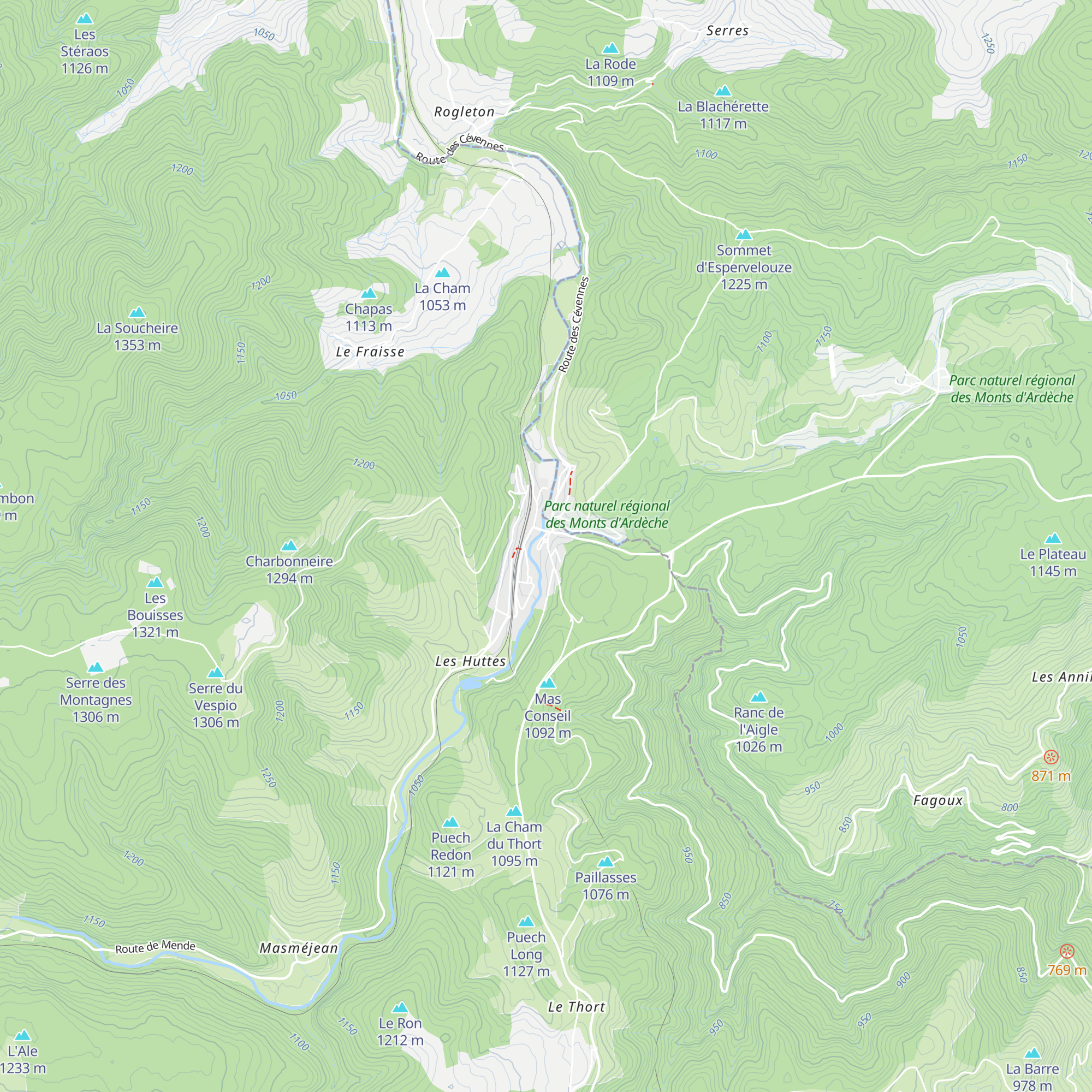 Antenne de l'Office de Tourisme de Villefort map
