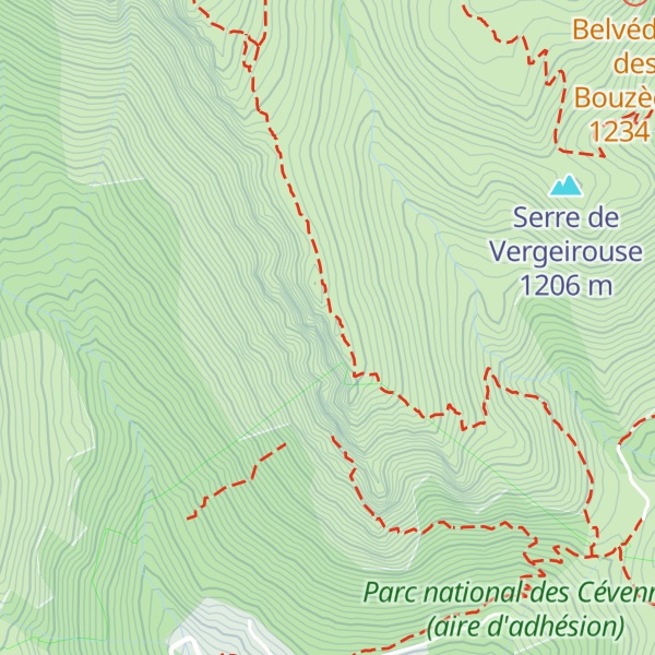 Map of Rochers de Trenze