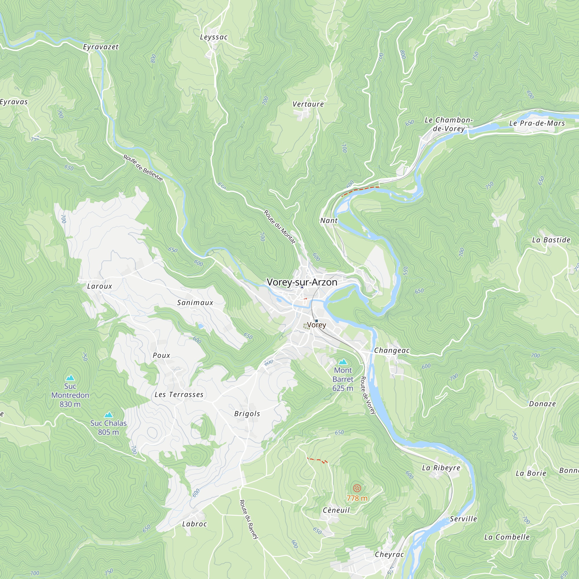 Gîte d’étape communal map