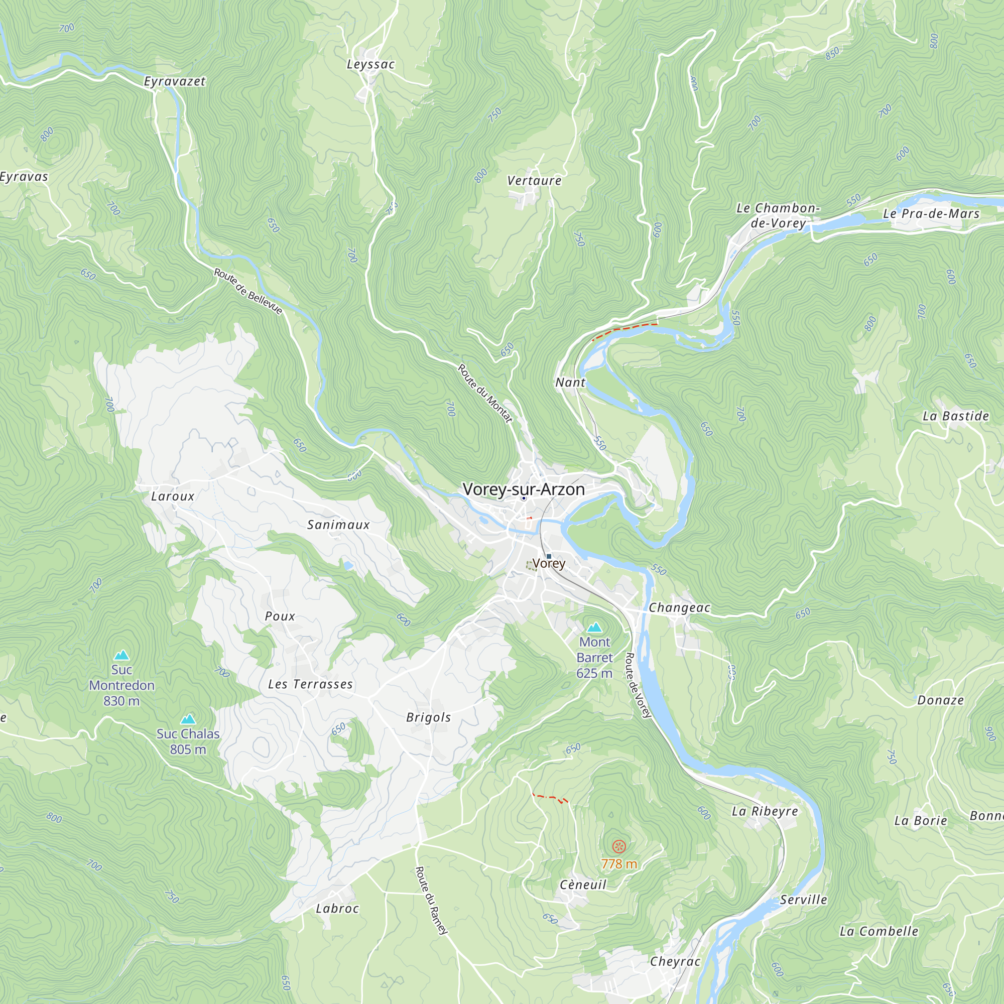 Gîte d’étape communal map