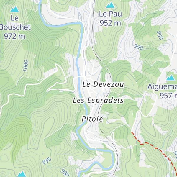 Map of Gîte le Régourbier