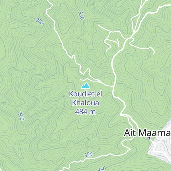 Map of Koudiet el Khaloua