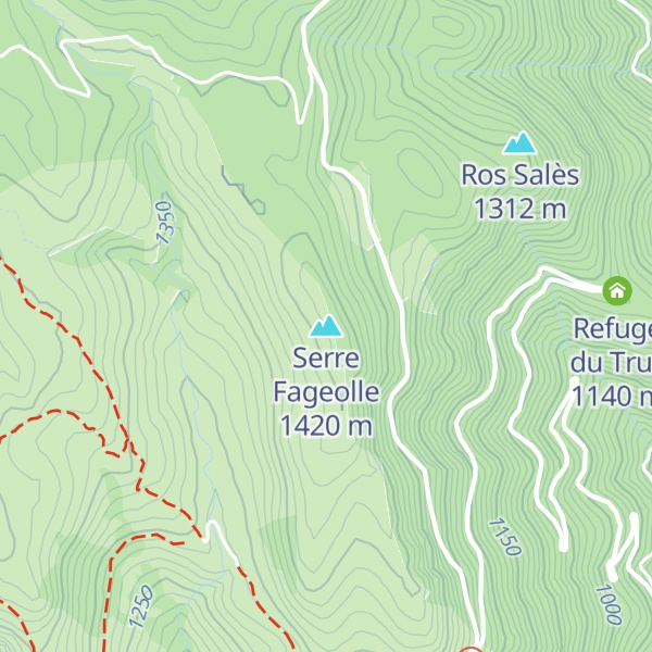 Map of Serre Fageolle