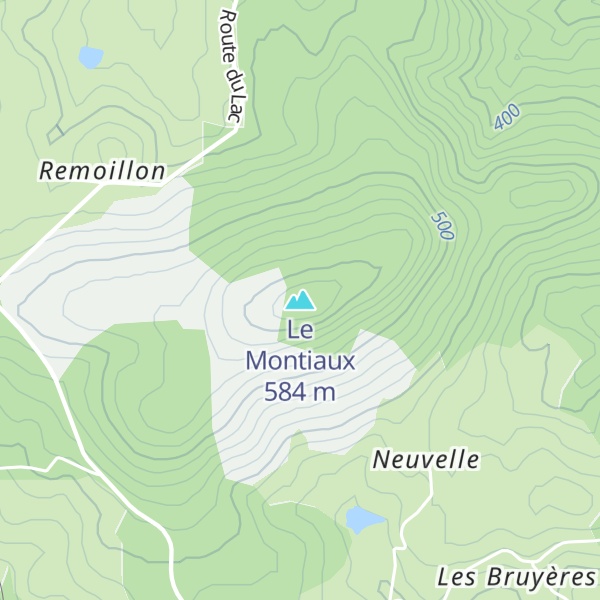 Map of Le Montiaux