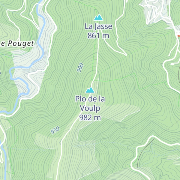 Map of Plo de la Voulp