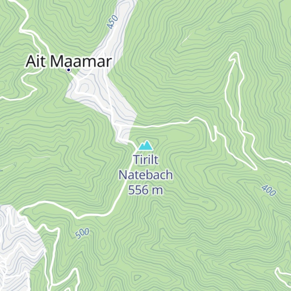 Map of Tirilt Natebach