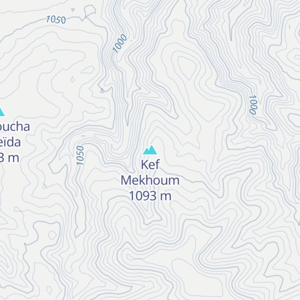 Map of Kef Mekhoum