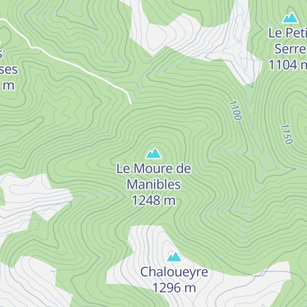 Map of Le Moure de Manibles
