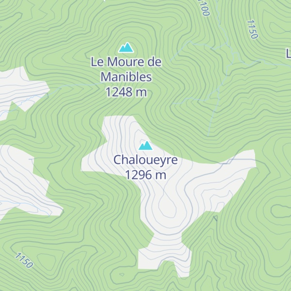 Map of Chaloueyre