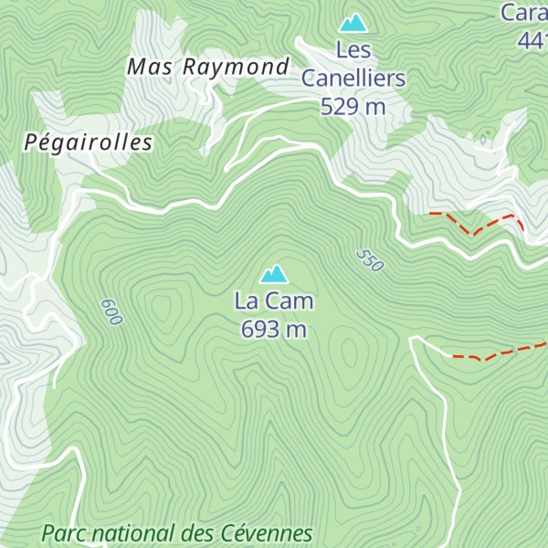 Map of La Cam