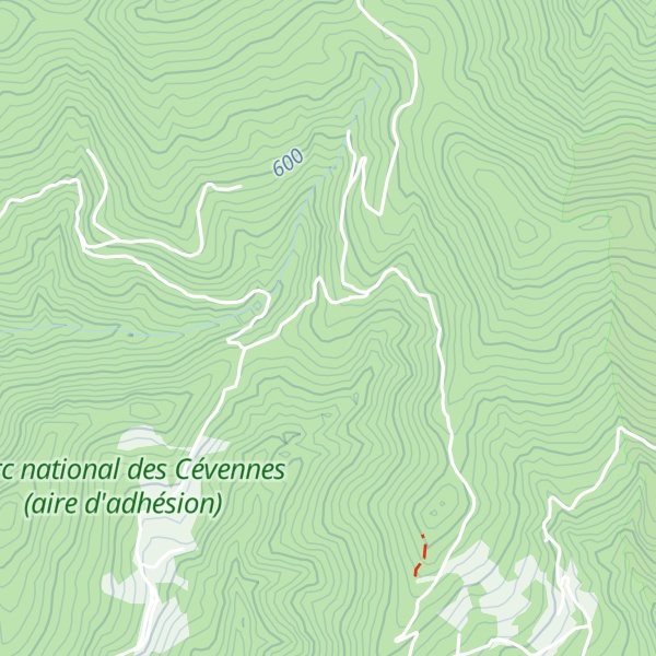 Map of Refuge des Camisards