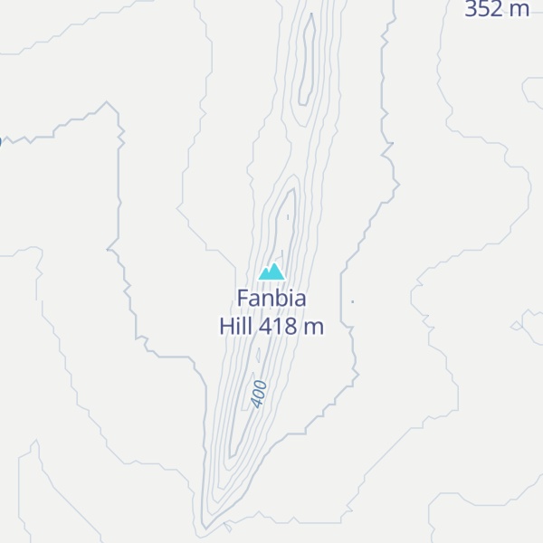 Map of Fanbia Hill
