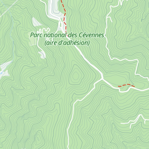 Map of Mont Redon