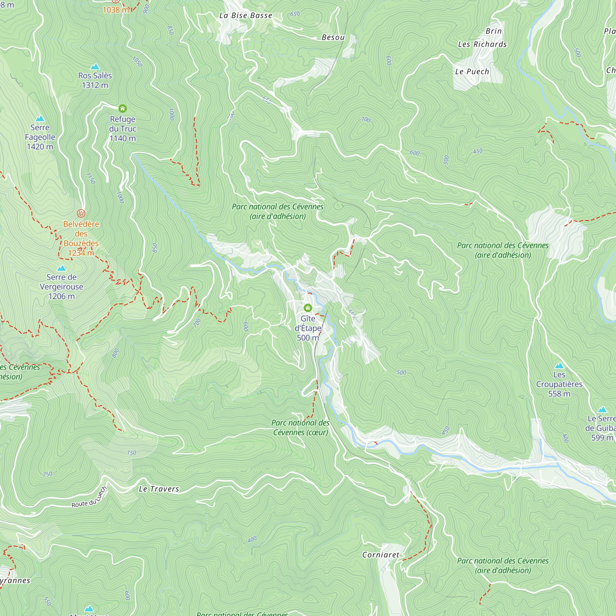 Gîte d'Étape map