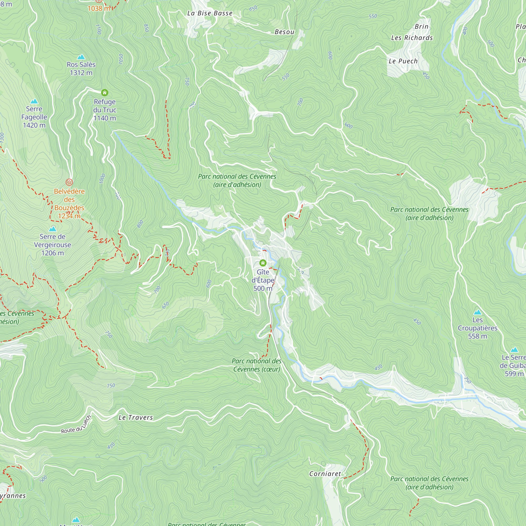 Gîte d'Étape map