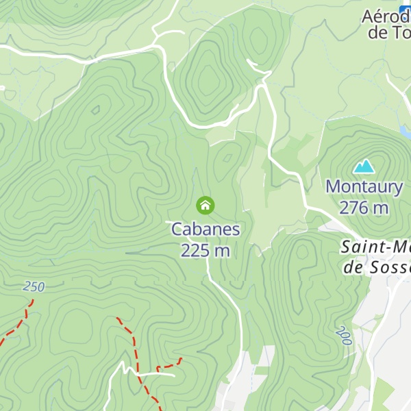 Map of Cabanes
