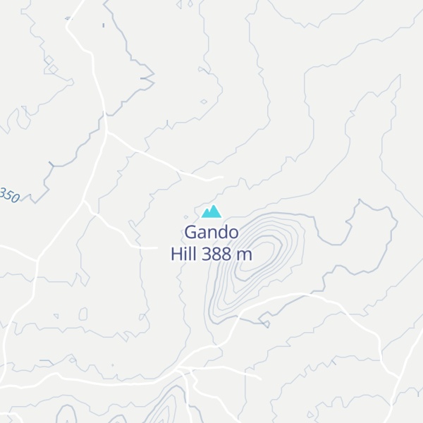 Map of Gando Hill