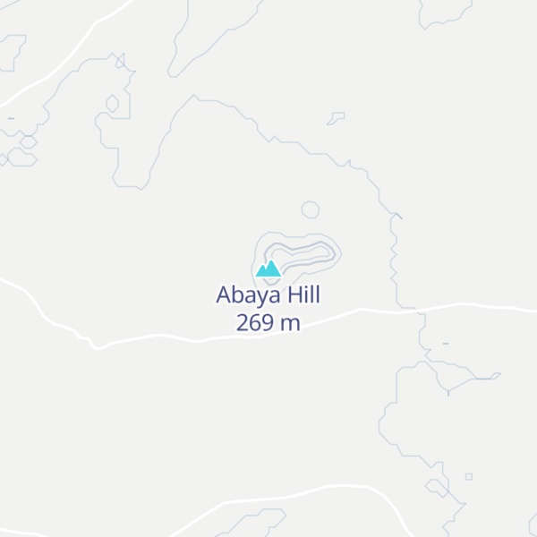 Map of Abaya Hill