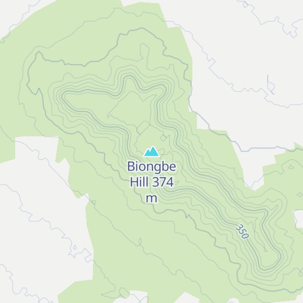 Map of Biongbe Hill