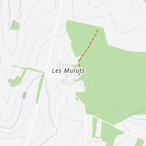 Map of Gîtes des Mulots