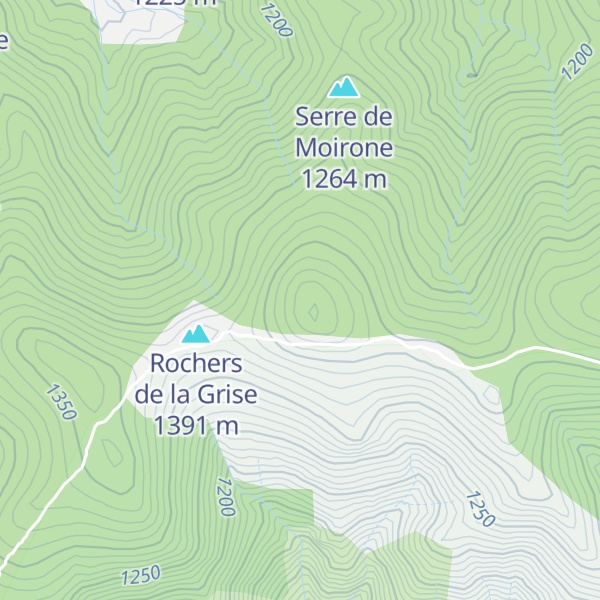 Map of Sommet des Trois Seigneurs