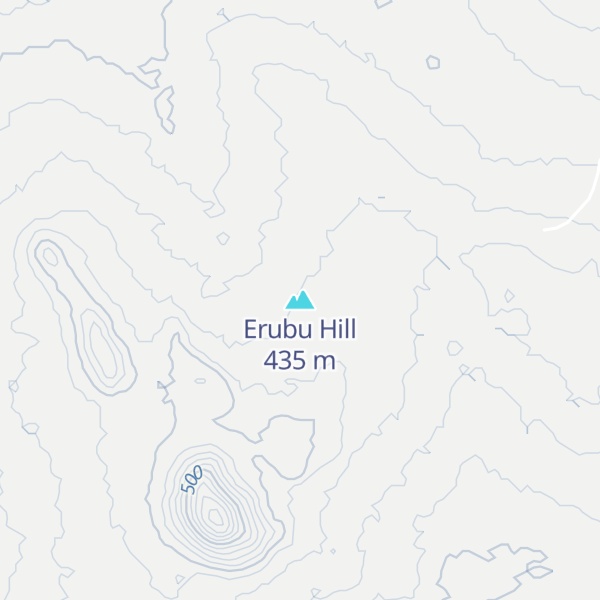 Map of Erubu Hill