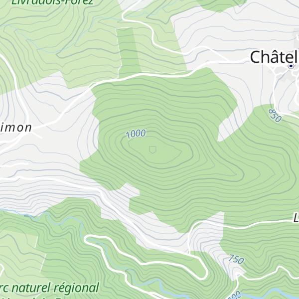 Map of Mont Semiol
