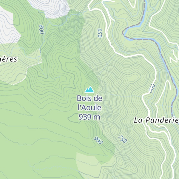 Map of Bois de l'Aoule