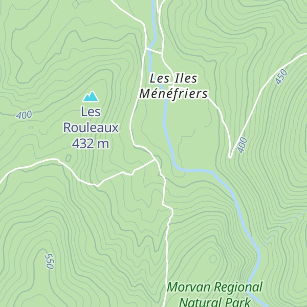 Map of Gîte de La Chaume aux Renards