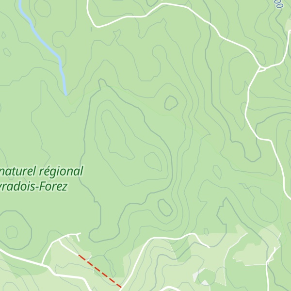 Map of Le Pied de Bœuf
