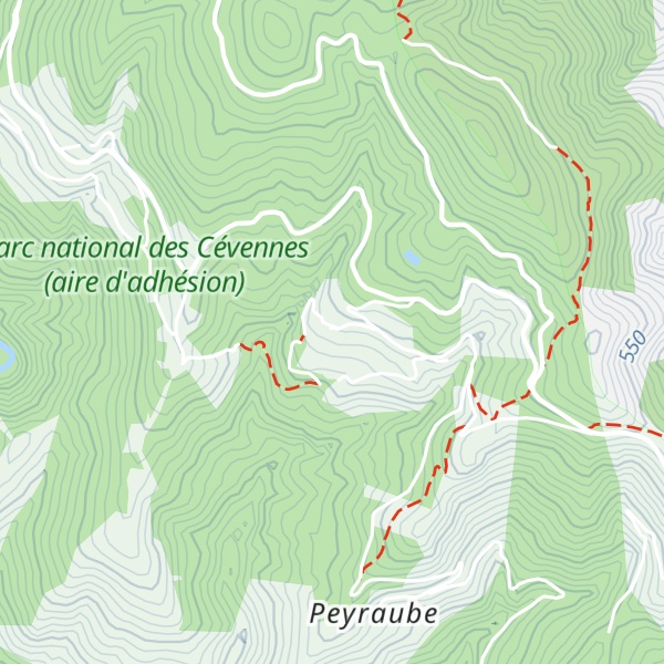 Map of Gîte les Appenets