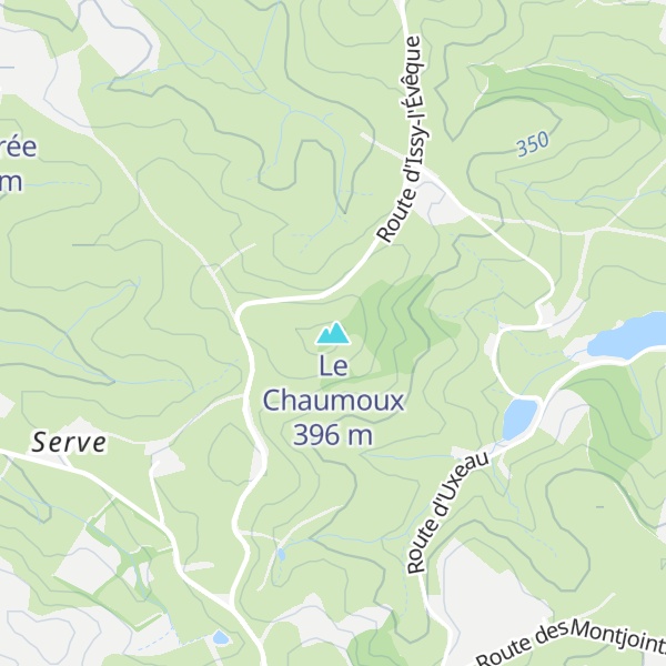 Map of Le Chaumoux
