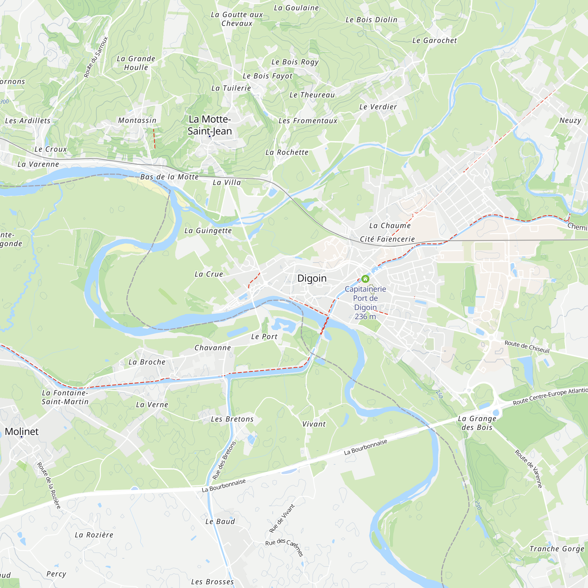 Office de tourisme du Grand Charolais map