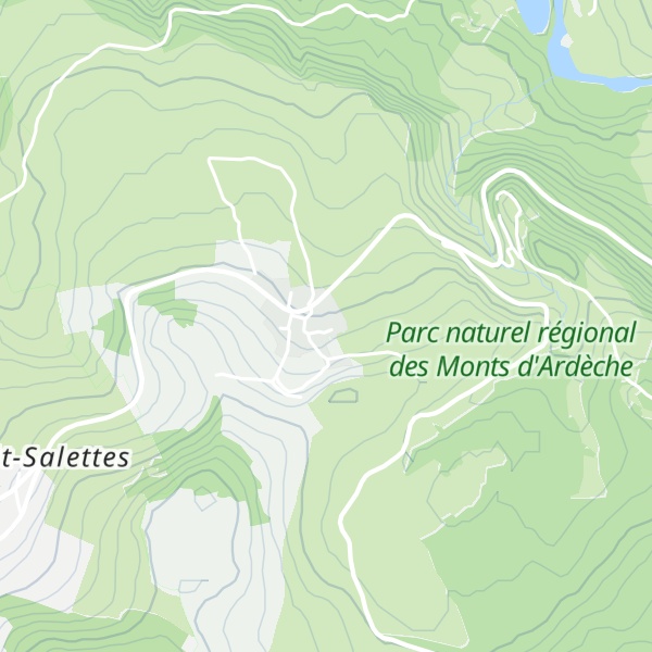 Map of Gîte Estaou Treillo