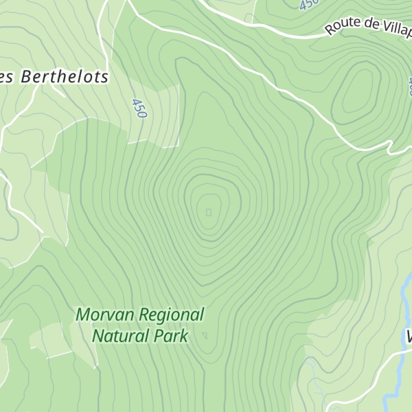 Map of Mont Touleur