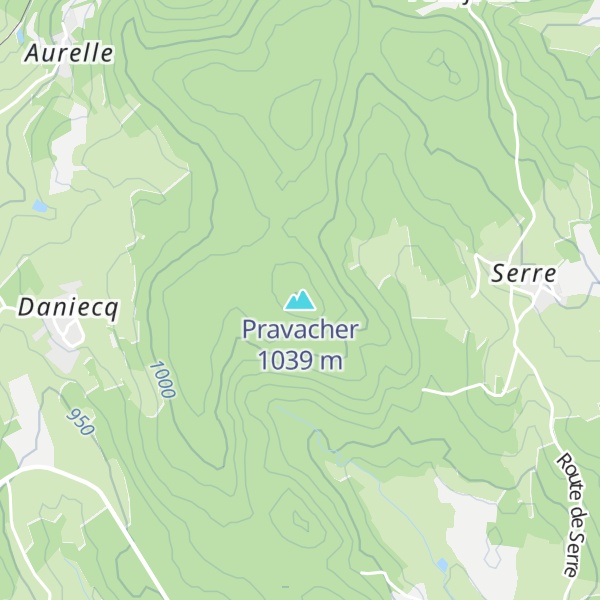 Map of Pravacher